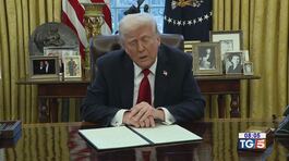 I dazi di Trump borse in rosso thumbnail