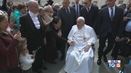 Il Papa a San Pietro, preghiera per la pace thumbnail