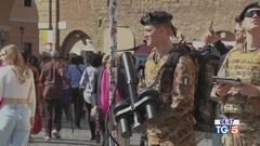 Droni e cecchini allerta sicurezza