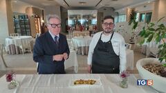 Tortello con ricotta di pecora e tartufo bianchetto