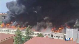Incendio a Viterbo, Università in fiamme thumbnail
