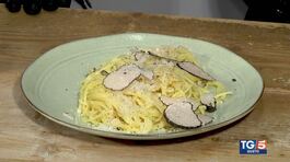 Gusto: tagliolino con cacio e tartufo thumbnail