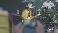 Con Santana e Jarre, giganti della musica