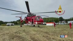 Elicotteri antincendio a terra per burocrazia