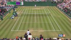 Sinner che va ai quarti a Wimbledon