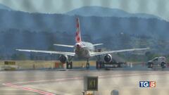 Risucchiato dall'aereo