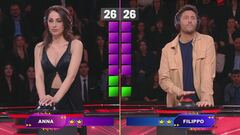 Il gioco finale della prima puntata