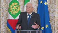 Mattarella, "Siete un esempio"