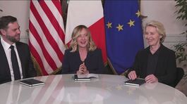 Meloni, "Italia ponte tra Usa e Ue" thumbnail