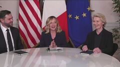 Meloni, "Italia ponte tra Usa e Ue"