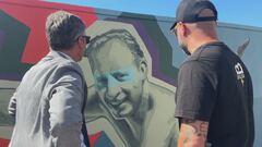 Un murale per Paolo Borsellino