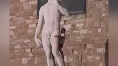 Scala il David, un altro sfregio