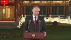 Putin, "Non volete la pace"