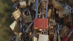 I lucchetti dell'amore al Colosseo