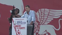 Salvini a Pontida, "Mai in guerra" thumbnail