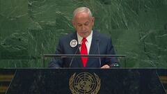Netanyahu all'Onu tra i fischi