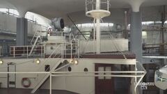 Il transatlantico "Conte Biancamano"