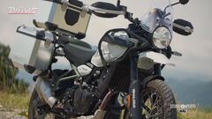 A bordo di Royal Enfield Himalayan 450