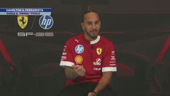 Hamilton, un ferrarista vero