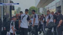 La partenza della Juventus per gli Stati Uniti thumbnail