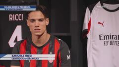 Milan, Ricci si presenta