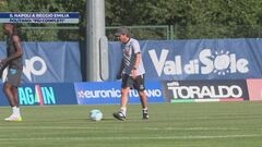 Il Napoli a Reggio Emilia