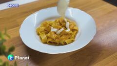 Calamarata con peperoni e gorgonzola