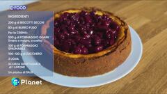 Cheesecake con quark e ciliegie