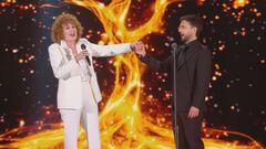 Piero Barone e Fiorella Mannoia in "La vita"