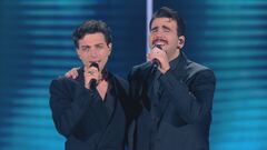 Ignazio Boschetto e Gianluca Ginoble in "With or without you"