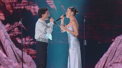 Gianluca Ginobile e Clara in "You are the reason" Gianluca Ginobile e Clara in "You are the reason"