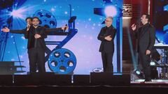 Il Volo e Giuseppe Fiorello e il tempo nel cinema Il Volo e Giuseppe Fiorello e il tempo nel cinema