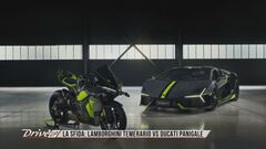 Lamborghini Temerario VS Ducati Panigale, sfida di velocità