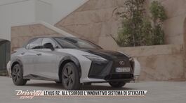 Lexus RZ, l'elettrica con il cambio thumbnail