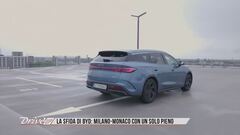 La sfida di BYD Seal 6 DM-i Touring: Milano-Monaco con un solo pieno