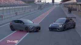 Il test drive in pista a Barcellona della Cupra Leon VZ TCR thumbnail