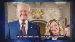 Anche Giorgia Meloni e l'Italia alla festa di Trump