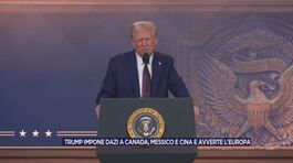 Trump impone dazi a Canada, Messico e Cina e avverte l'Europa thumbnail