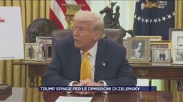 Trump spinge per le dimissioni di Zelensky thumbnail