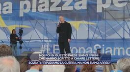 Scurati: "Ripudiamo la guerra, ma non siamo arresi" thumbnail