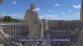 In 400mila per l'ultimo saluto a Papa Francesco thumbnail