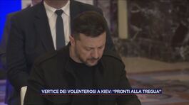 Vertice dei volenterosi a Kiev: "Pronti alla tregua" thumbnail