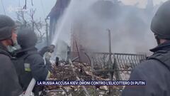 La Russia accusa Kiev: "Droni contro l'elicottero di Putin"