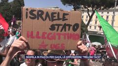 300mila in piazza per Gaza, le opposizioni: "Meloni tace"