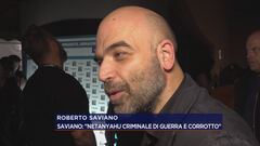 Le parole di Saviano sulla guerra Israele - Iran