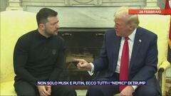 Non solo Musk e Putin, ecco tutti i "nemici" di Trump