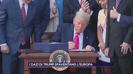 I dazi di Trump spaventano l'Europa thumbnail