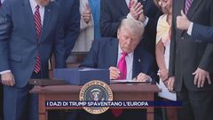 I dazi di Trump spaventano l'Europa