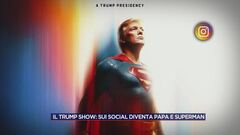 Il Trump show: sui social diventa papa e superman