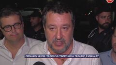 Open Arms, Matteo Salvini: "Giudici che contestano altri giudici, è normale?"